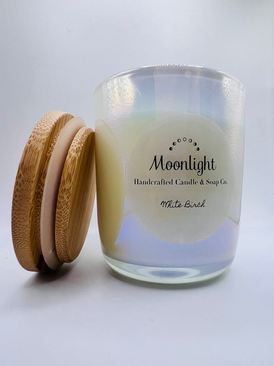 White Birch Iridescent Candle