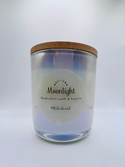 White Birch Iridescent Candle