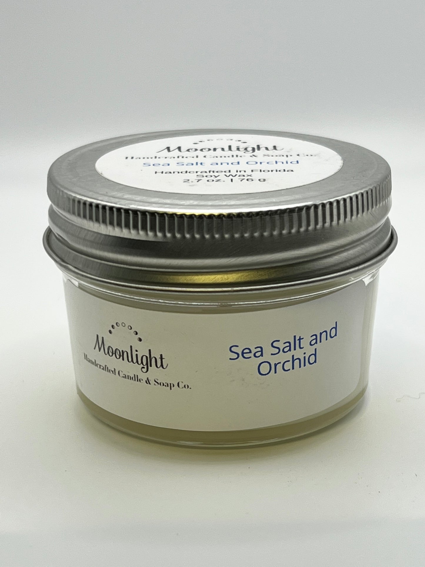 Sea Salt and Orchid - Soy Wax Candle