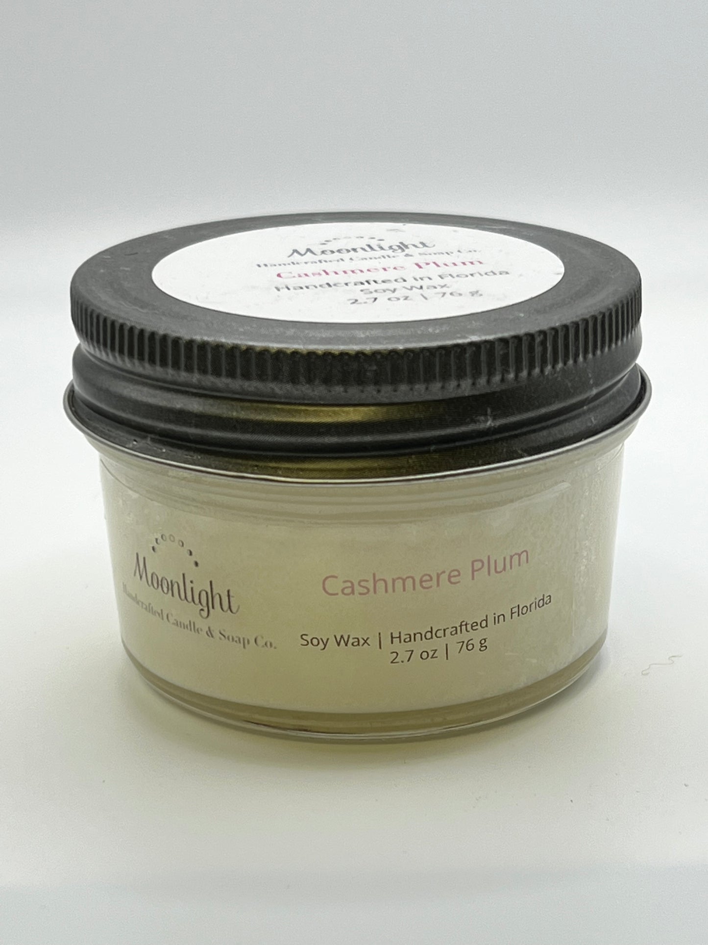 Cashmere Plum - Soy Wax Candle