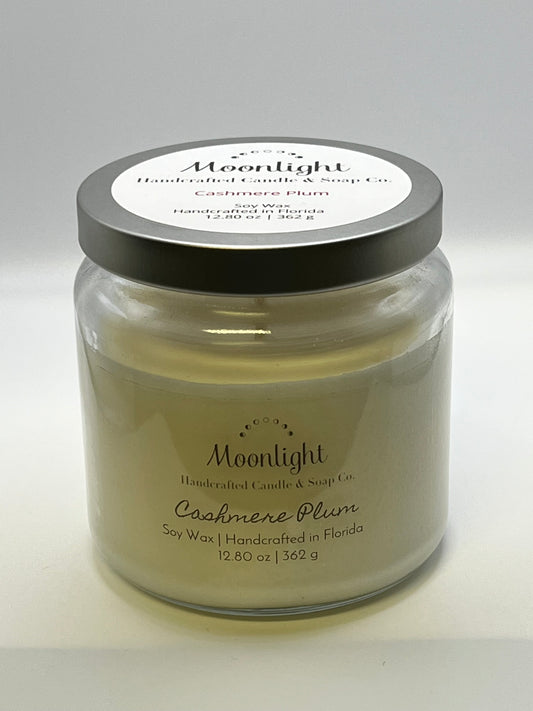 Cashmere Plum - Soy Wax Candle