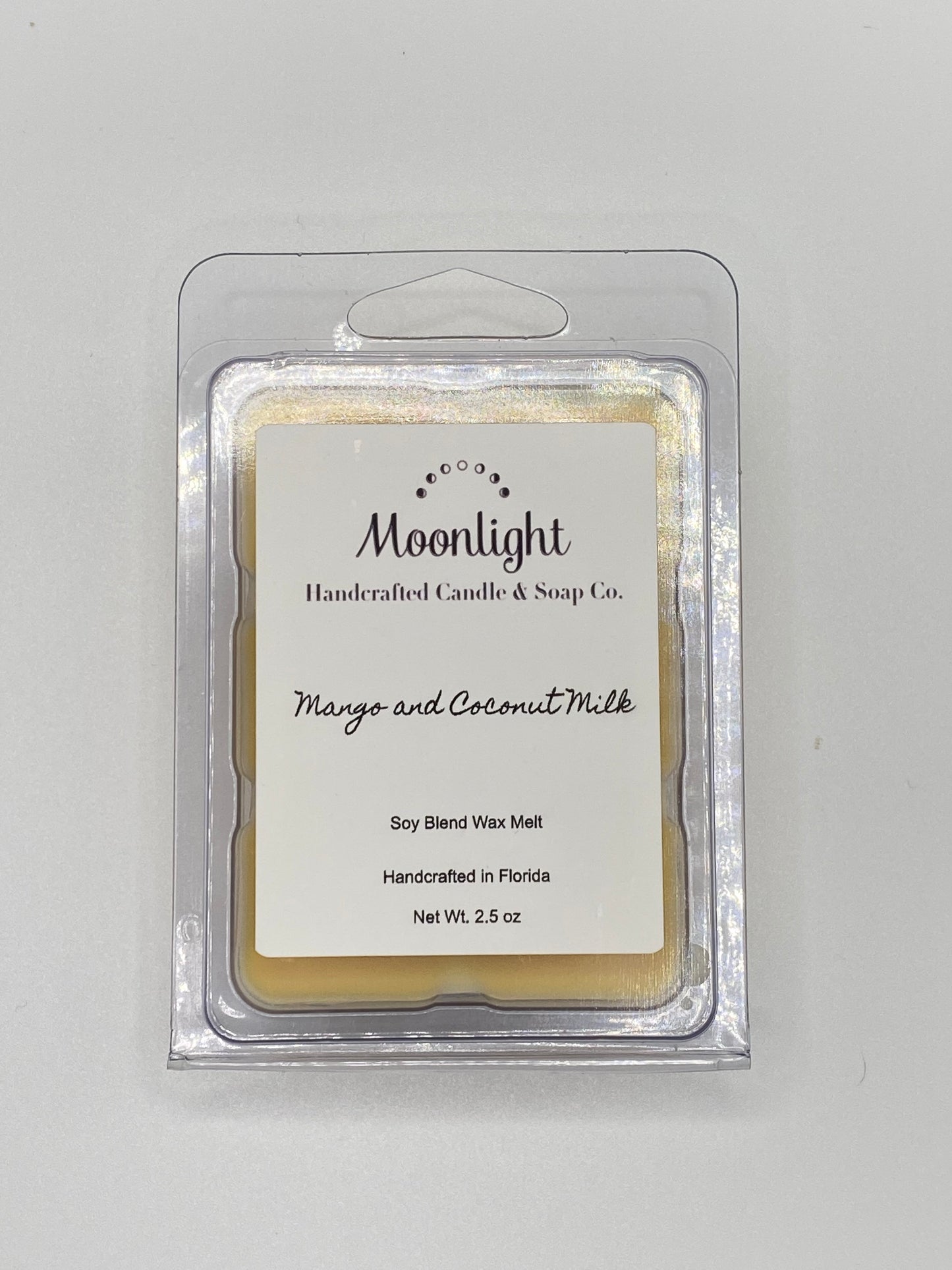 Mango Coconut and Milk Wax Tart